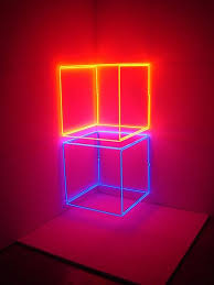 Neon Boxes Light Art Neon Box Light Sculpture