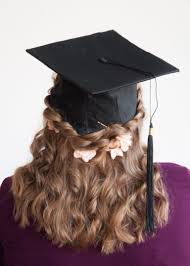 Try The 35 Best Hairstyles For Graduation Day Love These Graduation Hairstyl In 2020 Graduation Hairstyles With Cap Graduation Hairstyles Medium Graduation Hairstyles