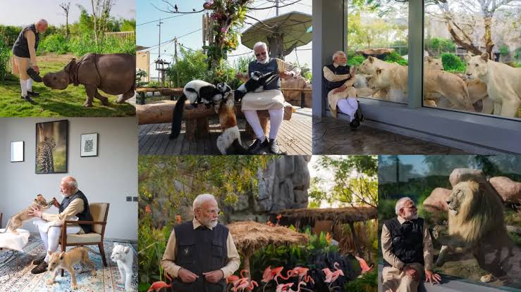 Prime Minister Narendra Modi inaugurates Vantara Zoo Gujarat
