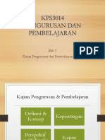 Menurut mohammed sani dan jamalul lail (2012), dalam menentukan kesediaan seseorang guru menerima dan melaksanakan sesuatu perubahan, pengetahuan dan sikap merupakan elemen yang cukup signifikan. Pengurusan Bilik Darjah Abad Ke 21