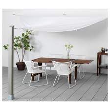 4.4 out of 5 stars 140 ratings | 13 answered questions price: Dyning Canopy Wedge Shaped White Ikea Ireland Zonnescherm Openlucht Woonruimtes Ikea