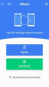 The receiver scan the qr code to connect with the sender. Xshare 2 8 5 15 Descargar Para Android Apk Gratis
