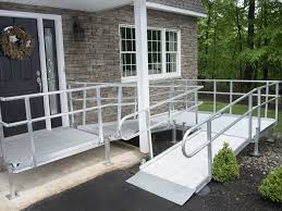 Both are wheel chair bound and need a small deck with an 18 feet long wheel chair ramp. National Ramp Breeze Aluminum Ramp Nsm National Seating Mobility