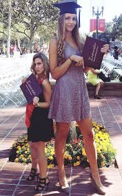 Tall Woman And Short Woman At Graduation By Lowerrider Tall Women Tall Girl Outfits Tall Girl