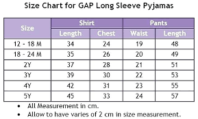 organized baby pants size chart 2019