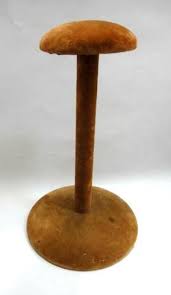 Antique Victorian Millinery Shop Velvet Wood Hat Display Stand Store Civil War Hat Display Millinery Victorian Hats