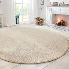rond vloerkleed wolly creme effen vloerkleed ronde vloerkleden vloerkleed vloerkleed woonkamer