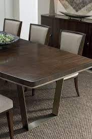 Modern Streamline Extendable Dining Table Side Chairs Dining Upholstered Dining Side Chair Industrial Dining Table
