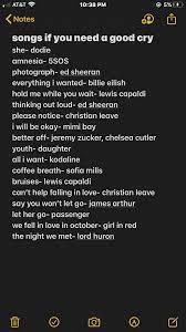 Bad Mood Kind Of Songs Heartbreak Songs Depressing Songs Throwback Songs