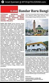 The coolest month is january, with temperatures averaging 23.3°c/73.9°f. Bangi Community Kitajagakita On Twitter Ni Lah Sejarah Bandar Baru Bangi Http T Co Dhuxslrlj2