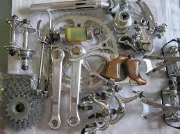 Campagnolo Nuovo Super Record 1983 50th Aniversary Group Set 13 Piece Vgc Vintage Bikes Vintage Bike Bike Parts