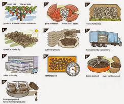 Putting It In Order Ielts Writing Task 1 Describing A Process How To Make Chocolate Ielts Writing Writing Tasks