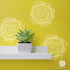 Maybe you would like to learn more about one of these? Flower Stencils Art Deco Flower Furniture Wall Art Stencils Royal Design Studio Stencils
