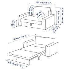 Vilasund Sofa Dwuosobowa Rozkladana Hillared Granatowy Ikea Thiết Kế Ghế