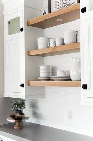 Best Open Kitchen Shelving Antique One And Only Smarthomefi Com Floating Shelves Kitchen Open Kitchen Shelves Oak Floating Shelves