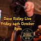 Dave Ridley Live Music - The Canteen Bar & Kitchen, Unit 3 Norland House Business Centre, Byerley Rd Event Image