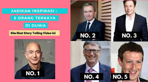 Terima kasih telah membaca kompas.com. Sumber Inspirasi 5 Orang Terkaya Di Dunia Youtube