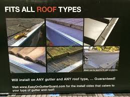 Leaf filter is a mistake in this area. Easyon Gutterguard 36 Micro Mesh Gutter Protection Costcochaser