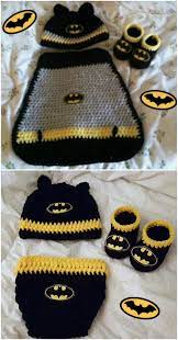 Crochet Batman Items You Will Love To Make The Whoot Crochet Batman Crochet Baby Hat Patterns Crochet Baby Hats