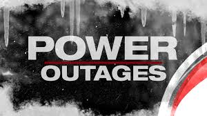 The ice storm caused a. Power Outages Being Reported Across Acadiana