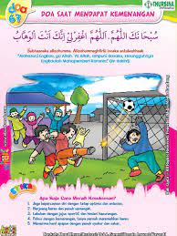 Adab Dan Doa Ketika Mengikuti Lomba Atau Kejuaraan Doa Buku Anak