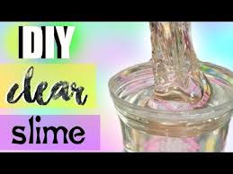 Diy Instant Clear Slime No Waiting For Bubbles No Borax No Detergent Youtube Clear Slime Slime Easy Slime Recipe