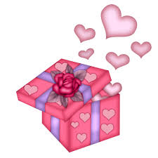 Hearts Floating Out Of Decorated Box Gift Box Images Valentines Cards Valentine Clipart