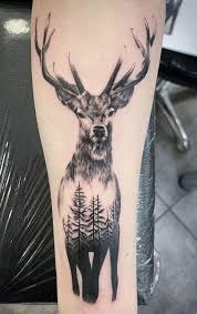 Deer Tattoo Beautifultattoos Countrytattooformen Deer Gargoyletattoo Liptattoo Meaningfultattoos Animal Tattoos For Men Antler Tattoos Deer Tattoo