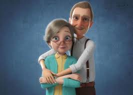 Cartoon Family Rigged V3 3d Model In 2020 Family Cartoon Cartoon Character Design Cartoon Grandma