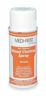 Medique Blood Clotting Solution Liquid Solution Spray Bottle 3 0 Oz 3 Oz 2mry2 22617 Grainger