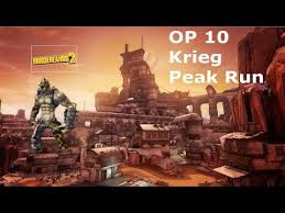 This is part one of a series designed to take krieg to op10, the maximum level after the release of the fight for sanctuary dlc. Krieg Digistruct Peak Guide Op 10 No Grog Norfleet Harold Bee Etc Required Borderlands
