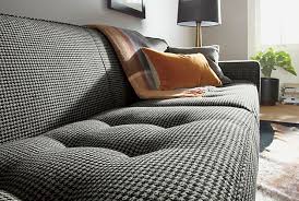 Black And White Houndstooth Sofa Reese Sofas Modern Sofas Loveseats Modern Living Room Furniture Living Room Sofa Modern Sofa Small Living Rooms