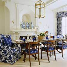 Beautiful Rooms In Blue And White White Room Decor Dining Room Blue Formal Dining Room Sets