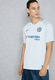 Shop chelsea fc home, away and third kits and shirts at nike.com. Buy Nike Grey Chelsea 17 18 Away Jersey For Men In Mena Worldwide 905512 044