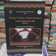Universitas sebelas maret didirikan pada tanggal 11 maret 1976. Jual Katalog Penelitian Naskah Nusantara Universitas Sebelas Maret Uns Kota Bogor Tokobukufajar Tokopedia
