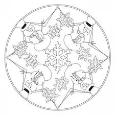 Mandala Di Inverno 7 Passi Disegno Di Compleanno Mandala Lavoretti Invernali