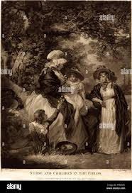 George Keating after George Morland, British (1762-1842), Nurse and  Children in the Fields, 1791, mezzotint