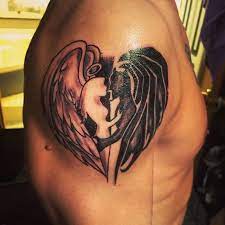 Here at create my tattoo, we specialize in giving you the very best tattoo ideas and designs for men and women. Image Result For Good Vs Evil Tattoos Hinh XÄƒm Máº«u Hinh XÄƒm Tay XÄƒm