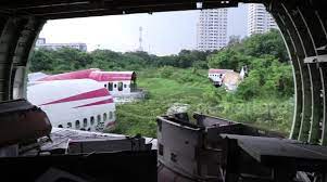The jumbo jet is the largest aircraft in the patch of wasteland where a number of planes were dumped in bangkok, thailand. Newsflare Footage From Inside Abandoned Boeing 747 At Aeroplane Graveyard