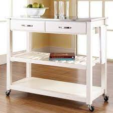 Shop Wayfair For A Zillion Things Home Across All Styles And Budgets 5 000 Brands Of Furniture Li White Kitchen Cart Kitchen Tops Granite Kitchen Island Cart