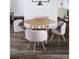 Idée cadeau ensemble table + chaises lea, coloris avec plus de 2magasins, conforama est à moins de minutes de chez vous. Ensemble Table 4 Chaises Encastrables Beige Flen Vente De Table Conforama