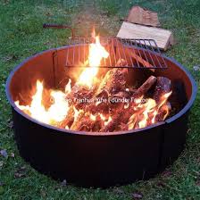 Check spelling or type a new query. Large Fire Pit Campfire Ring With Bbq Cooking Grate Outdoor Camping Fire Pit Insert Heavy Duty Steel 36 Inch China Steel Fire Ring And Fire Pit Rings Price Made In China Com