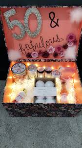 Beauty Box With 50 Reasons Why I Love You One For Each Year I Love You Mum Birthday Gift Ideas Mum Birthday