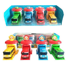 Jual tayo garasi 4 pcs in 1 set / kado mainan anak cowok mobil tayo garasi dengan harga rp148.000 dari toko online oyaona shop, jakarta utara. Jual Mainan Anak Edukasi Tayo Little Bus Garasi Pull Back 4 In 1 Set Kado Kembangan Ceria Baby Shops Tokopedia
