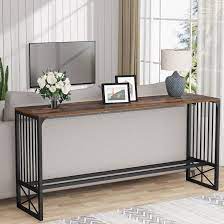 It should also ideally have about 6″ of space on either end. 17 Stories Pedri 71 Console Table Wayfair