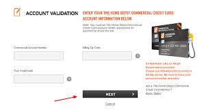 The home depot® commercial revolving card payments home depot credit services p.o. Www Homedepot Com Cardbenefits Manage Your Home Depot Commercial Credit Card Surveyline
