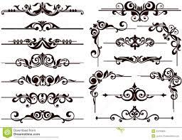 Vector Ornaments Frames Corners Borders Ornament Frame Art Nouveau Pattern Art Nouveau Designs