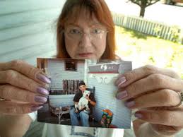 The wound after the bite