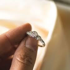 Diamond rings look gorgeous in platinum settings. When To Clean Diamond Rings And Other Fine Jewelry
