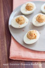 2 Ingredient Hummus Deviled Eggs Eating Bird Food Recipe Food Deviled Eggs Side Dish Recipes Healthy